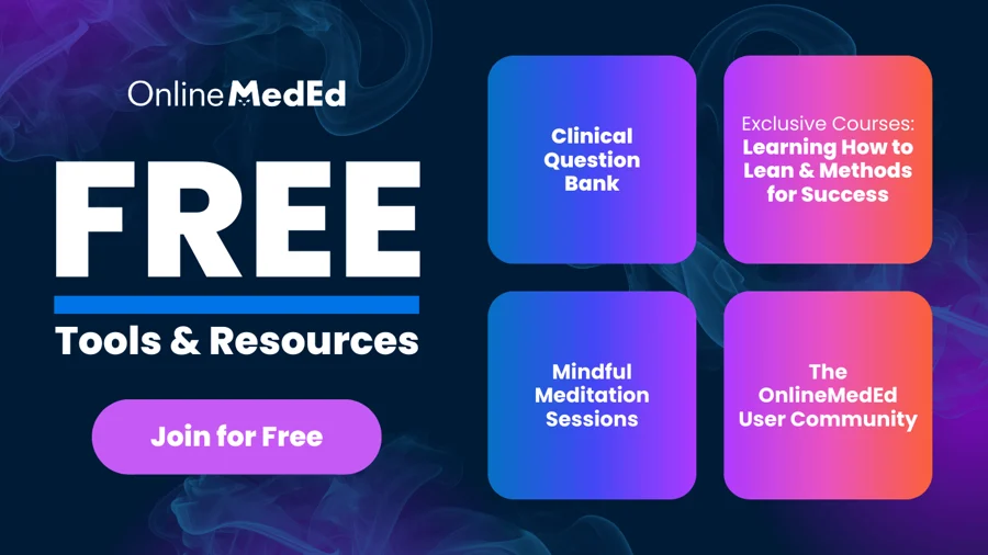 OnlineMedEd's Free tools and medical resources