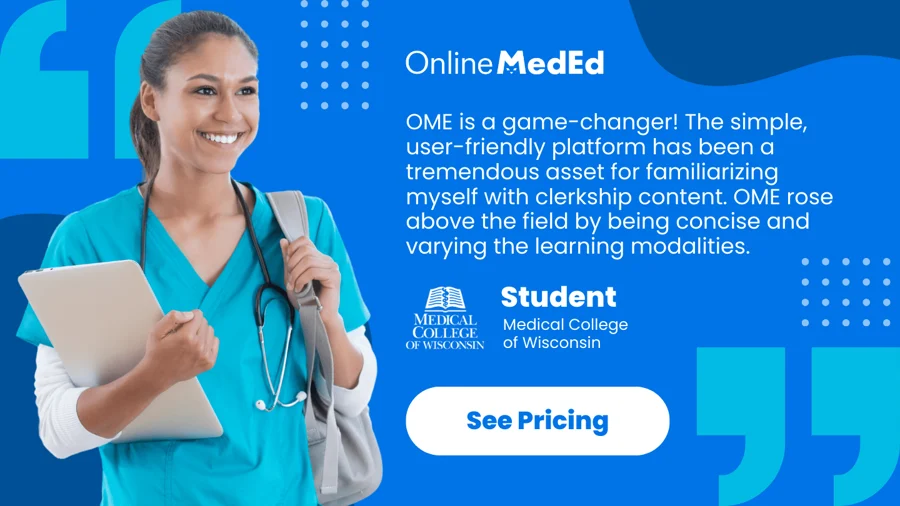 OnlineMedEd (OME) Student Testimonial
